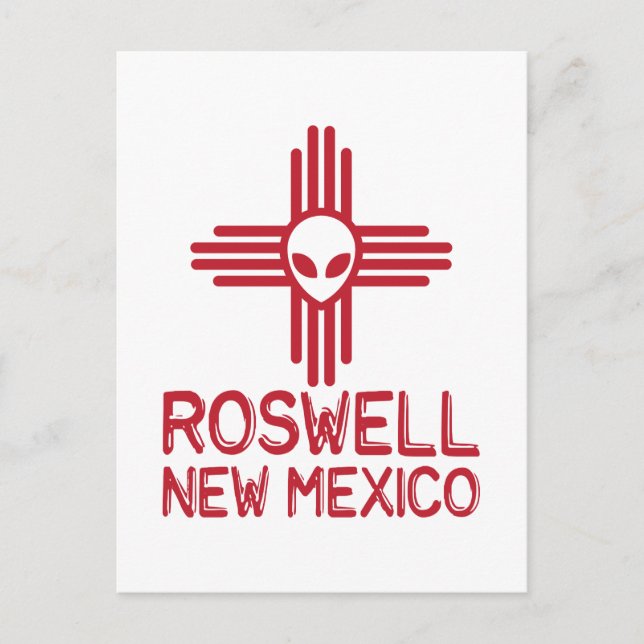 Roswell New Mexico Postcard (Front)