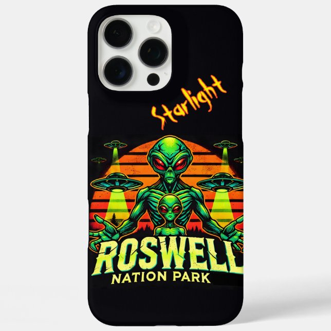 Roswell’s Cosmic Getaway Awaits You! Case-Mate iPhone Case (Back)