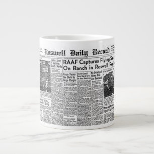 Roswell UFO incident Large Coffee Mug