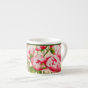 Rosy Abundance on an Espresso Mug