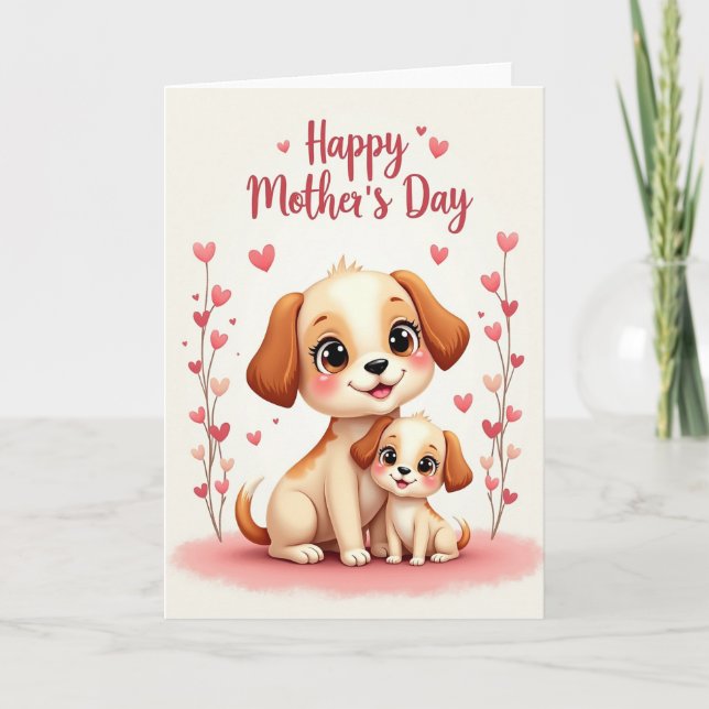 Rosy Cheeks Mothers Love Card (Front)