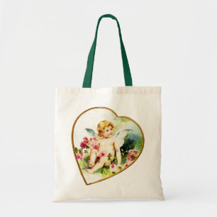 Rosy Cherub Tote Bag