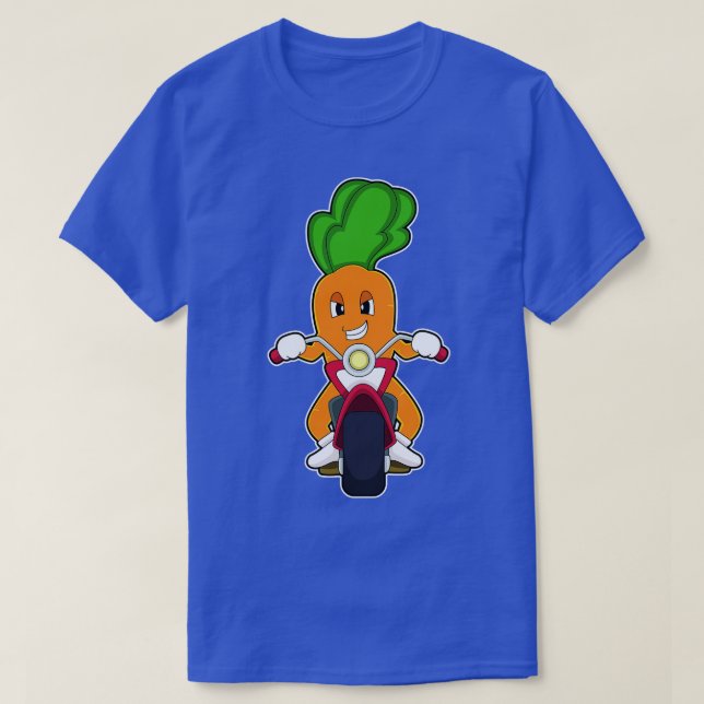 rot as Biker with Motorcycle T-Shirt (Design Front)