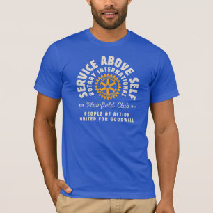 Rotary Club of Plainfield Service Above Self T-Shirt