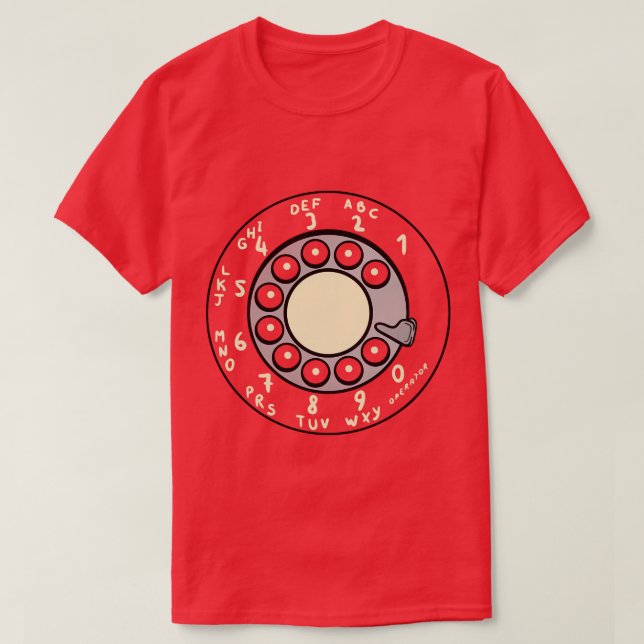 Rotary Dial T-Shirt (Design Front)