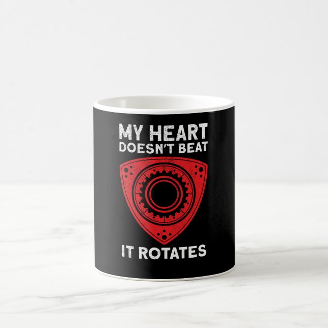 Rotary Engine Revolutions Car Tuning Car Workshop Coffee Mug (Center)