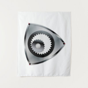 Rotary Engine Rotar Tapestry
