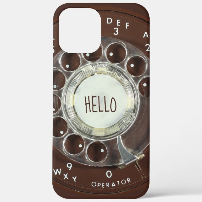 Rotary Phone Look Case-Mate iPhone Case (Back)