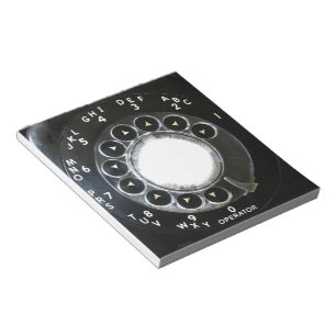 Rotary Phone Notepad