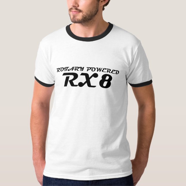 Rotary Powered Rx8 T-Shirt (Front)
