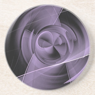 Rotary Purple Coaster