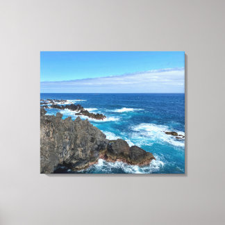 Rotating in the sea canvas print