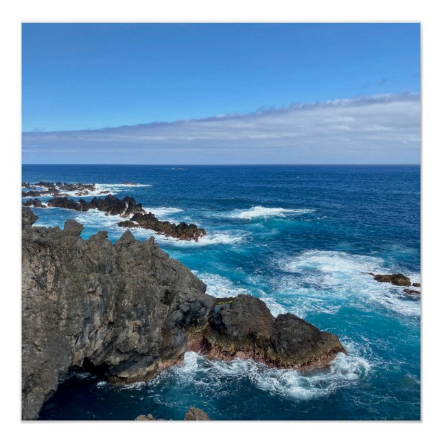 Rotating in the sea poster (Front)