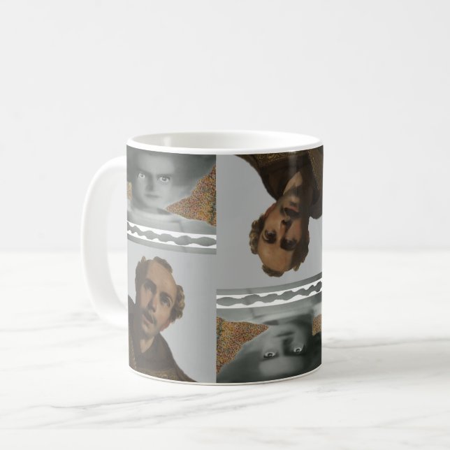 Rotating saints mug (Front Left)