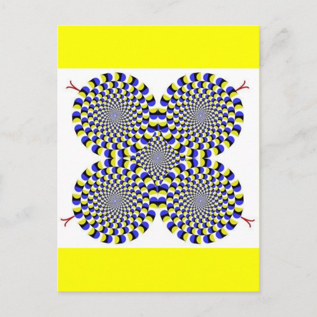 Rotatingsnakes Postcard (Front)