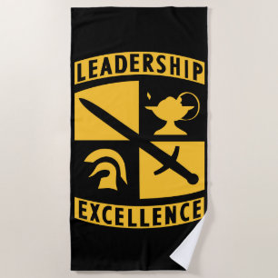 ROTC Reserve Officer Training Corps Military Beach Towel