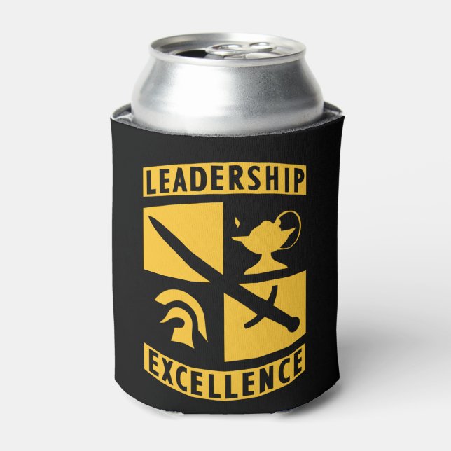 ROTC Reserve Officer Training Corps Military Can Cooler (Can Front)
