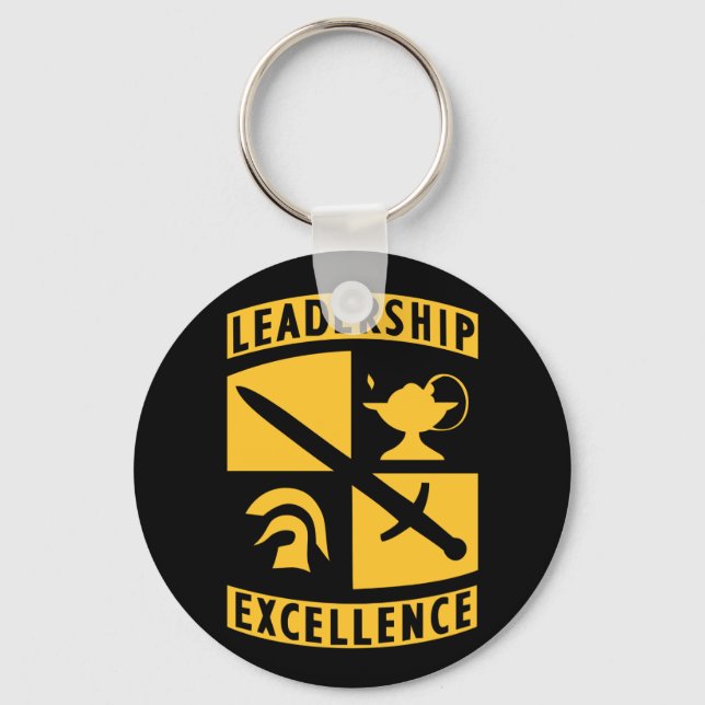 ROTC Reserve Officer Training Corps Military Key Ring (Front)