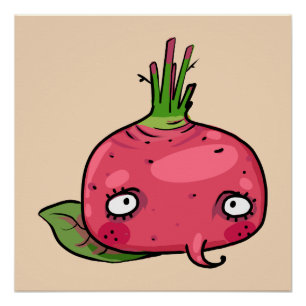 Rote Beete beet Poster