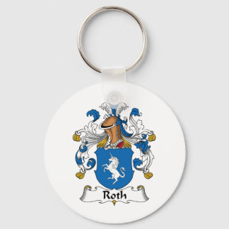 Roth Family Crest Key Ring