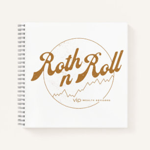 Roth n Roll Finance Humor Notebook