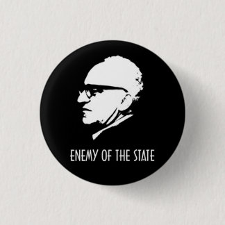 Rothbard Enemy Of The State 3 Cm Round Badge