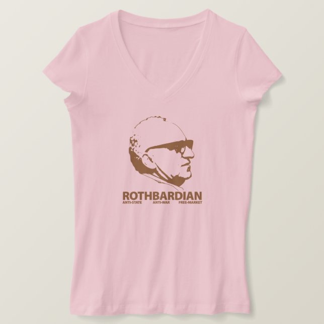 Rothbardian T-Shirt (Design Front)