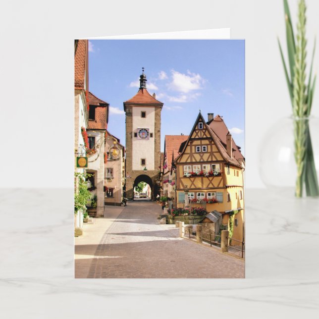 ROTHENBURG, GERMANY CARD (Front)