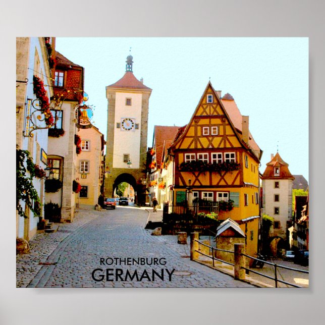 ROTHENBURG, GERMANY POSTER (Front)