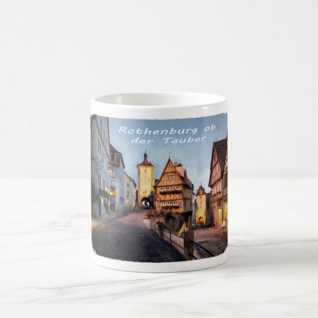 Rothenburg ob der Tauber Coffee Mug (Center)