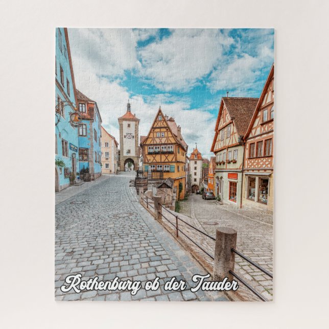 Rothenburg ob der Tauber, Germany Jigsaw Puzzle (Vertical)
