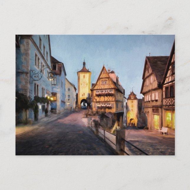Rothenburg ob der Tauber Postcard (Front)
