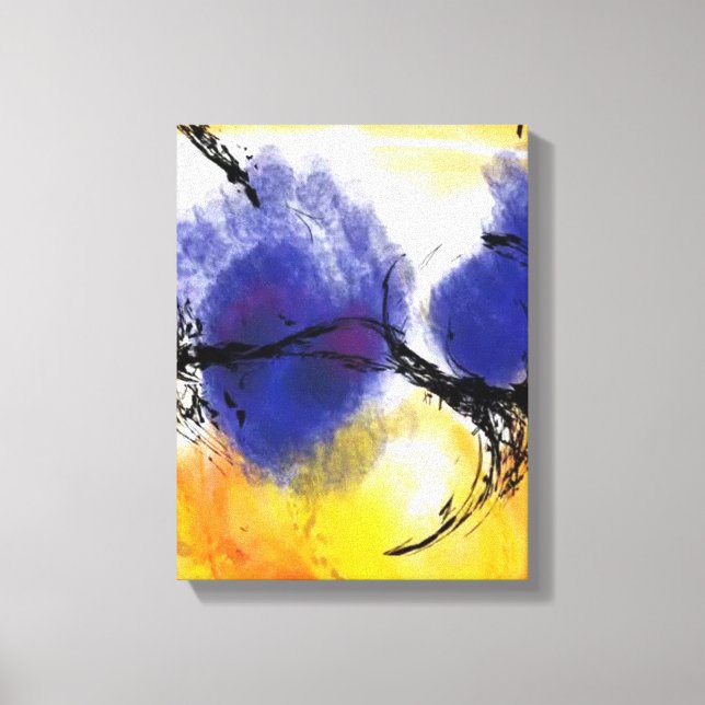 Rothko or Pollock v8 by Unknown Canvas Print (Front)