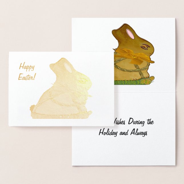 Roti Tussock Bunny Foil Card (Display)