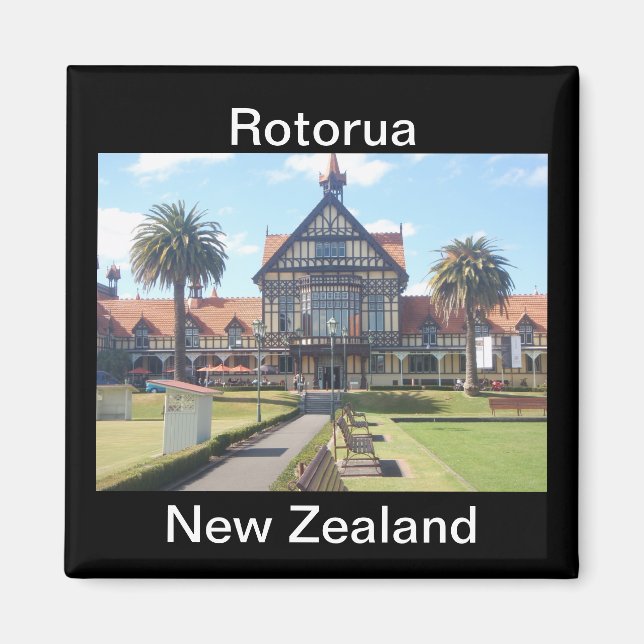 Rotorua Museum magnet (Front)