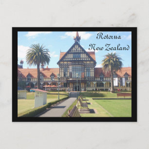 Rotorua Museum postcard