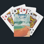 Rotorua New Zealand Illustration Travel Art Retro Playing Cards<br><div class="desc">Rotorua retro vector travel design. Rotorua,  a geothermal wonderland in New Zealand’s North Island,  is famous for its bubbling mud pools,  erupting geysers,  and rich Māori culture.</div>