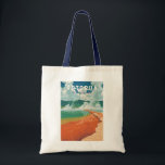 Rotorua New Zealand Illustration Travel Art Retro Tote Bag<br><div class="desc">Rotorua retro vector travel design. Rotorua,  a geothermal wonderland in New Zealand’s North Island,  is famous for its bubbling mud pools,  erupting geysers,  and rich Māori culture.</div>