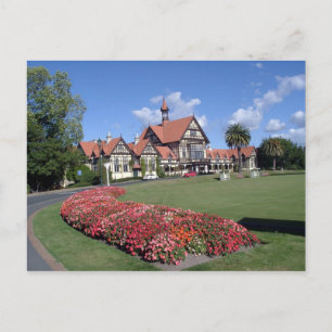 Rotorua, New Zealand Postcard