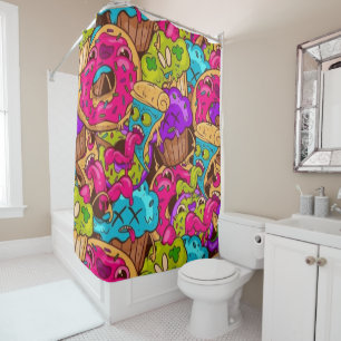 Rotten Desserts Shower Curtain