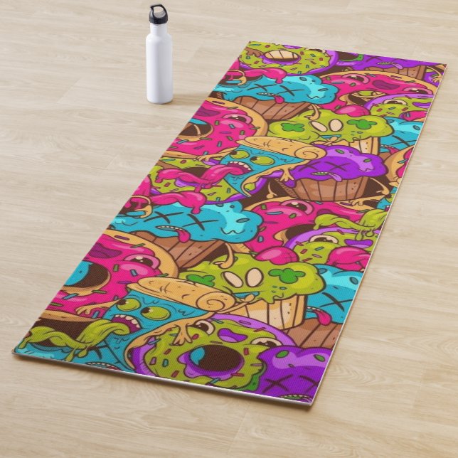 Rotten Desserts Yoga Mat (In Situ)