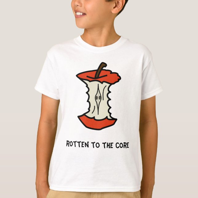 rotten to the core t-shirt (Front)