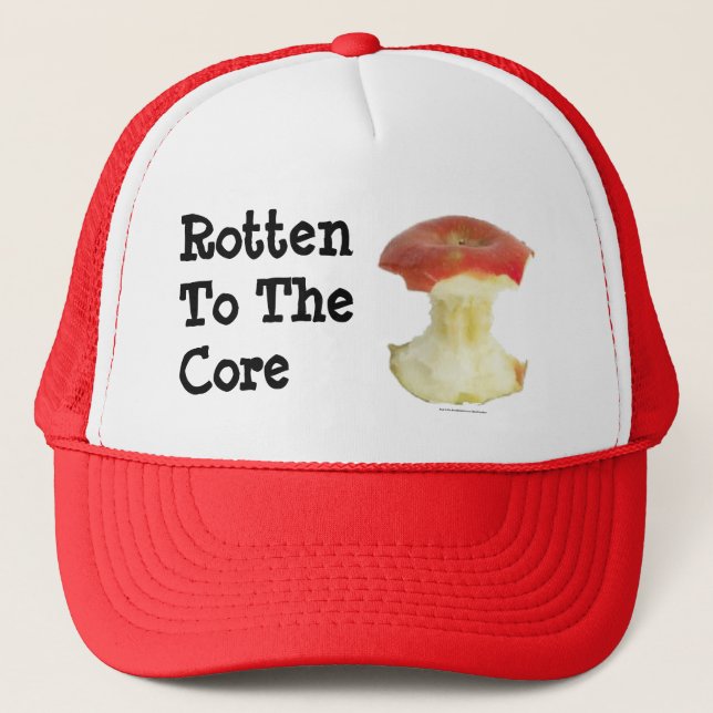 Rotten To TheCore Trucker Hat (Front)