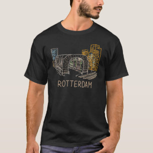 Rotterdam City Netherlands souvenir   for men wome T-Shirt