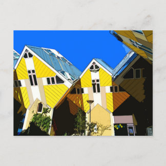 Rotterdam Cube Houses Postcard