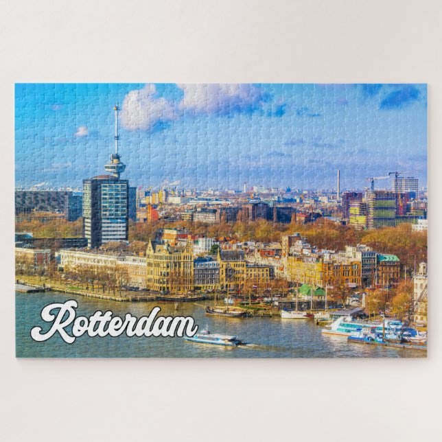 Rotterdam, Netherlands Jigsaw Puzzle (Horizontal)
