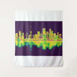 Rotterdam Netherlands Skyline Tapestry