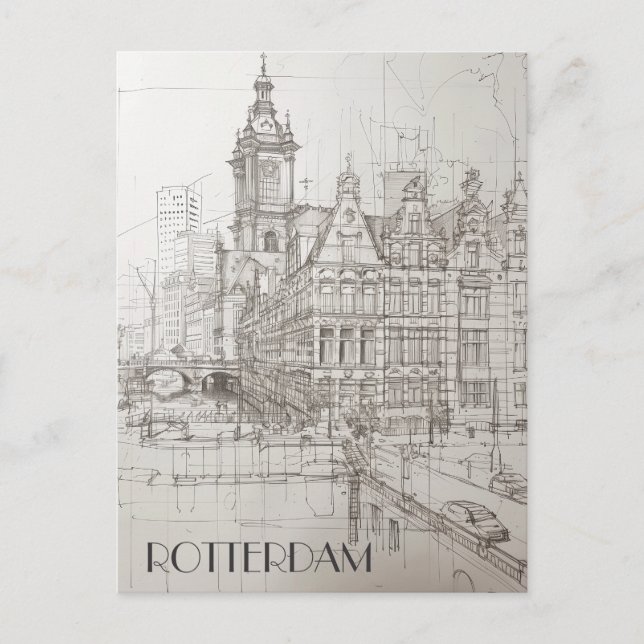 Rotterdam Postcard (Front)