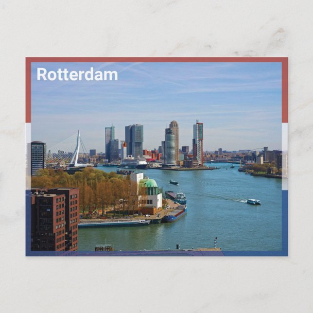 Rotterdam - The Netherlands Postcard (Front)