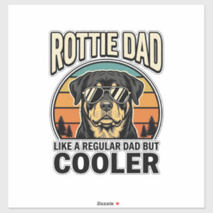 Rottie Dad Like a Regular Dad But Cooler Design_1